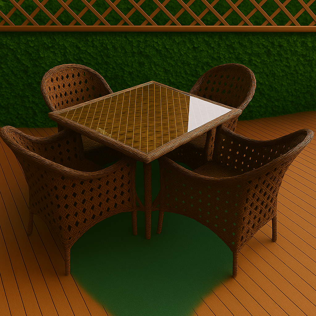 Rattan Dinning Set