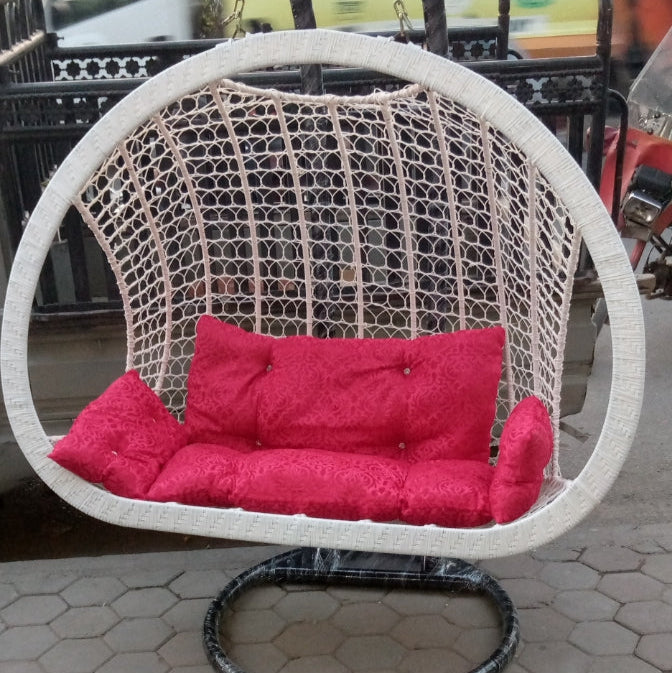 Rattan swing