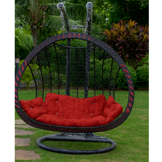 Rattan swing