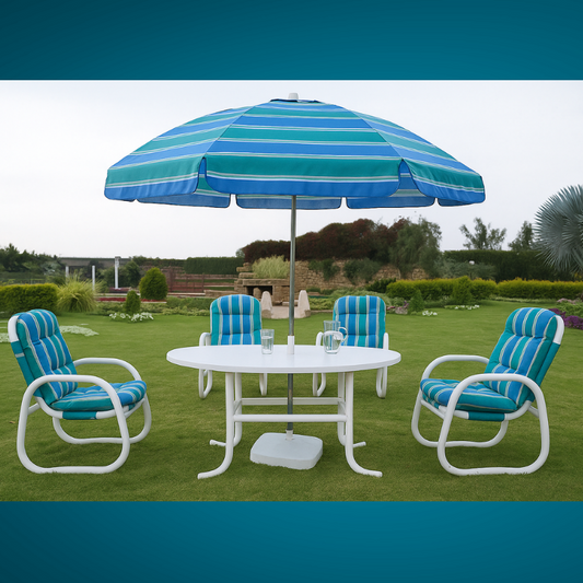 Miami Waterproof Outdoor Set With Umbrella