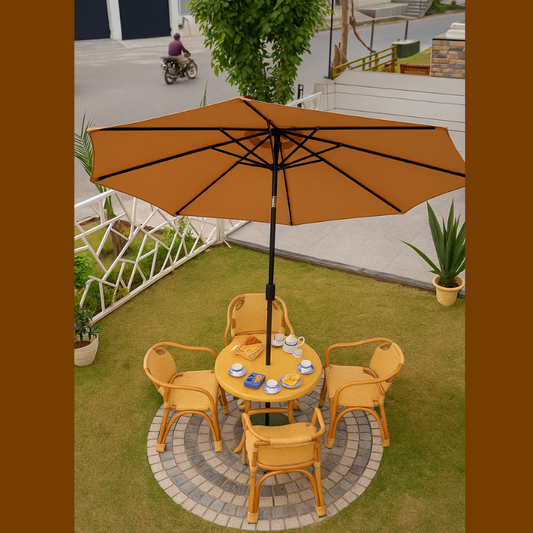 Heaven outdoor set with umbrella