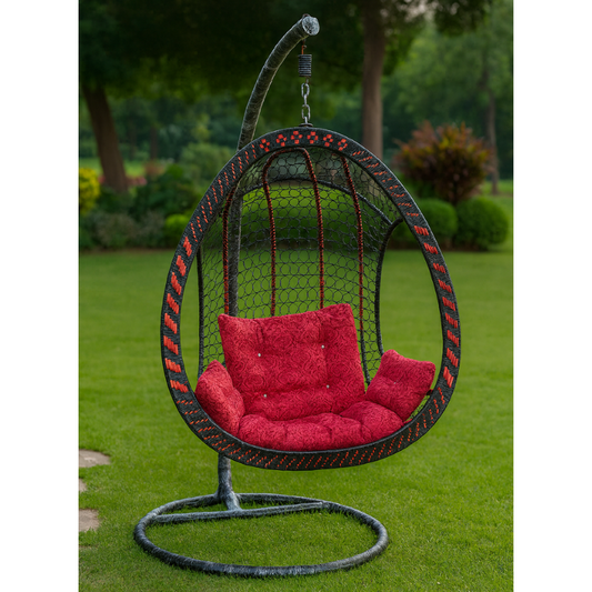 Rattan swing