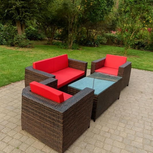 Rattan sofa set