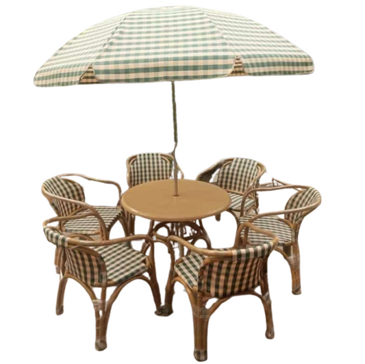 Heaven outdoor set with umbrella