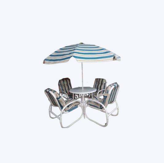 Miami waterproof  outdoor set with umbrella