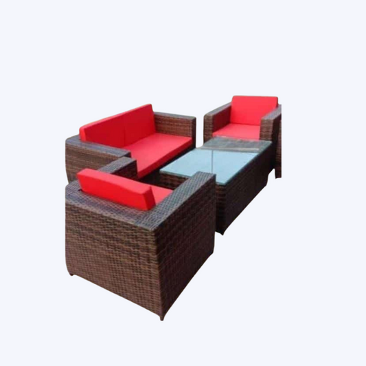 Rattan sofa set